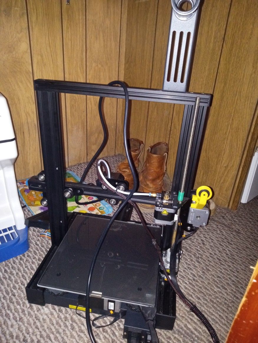 3D Printer With Filament 