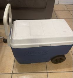 Coleman Cooler, color blue
