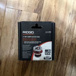 RIDGID 1/2 NPT COMPLETE DIE HEAD