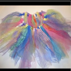 Rainbow Ribbon Tutu