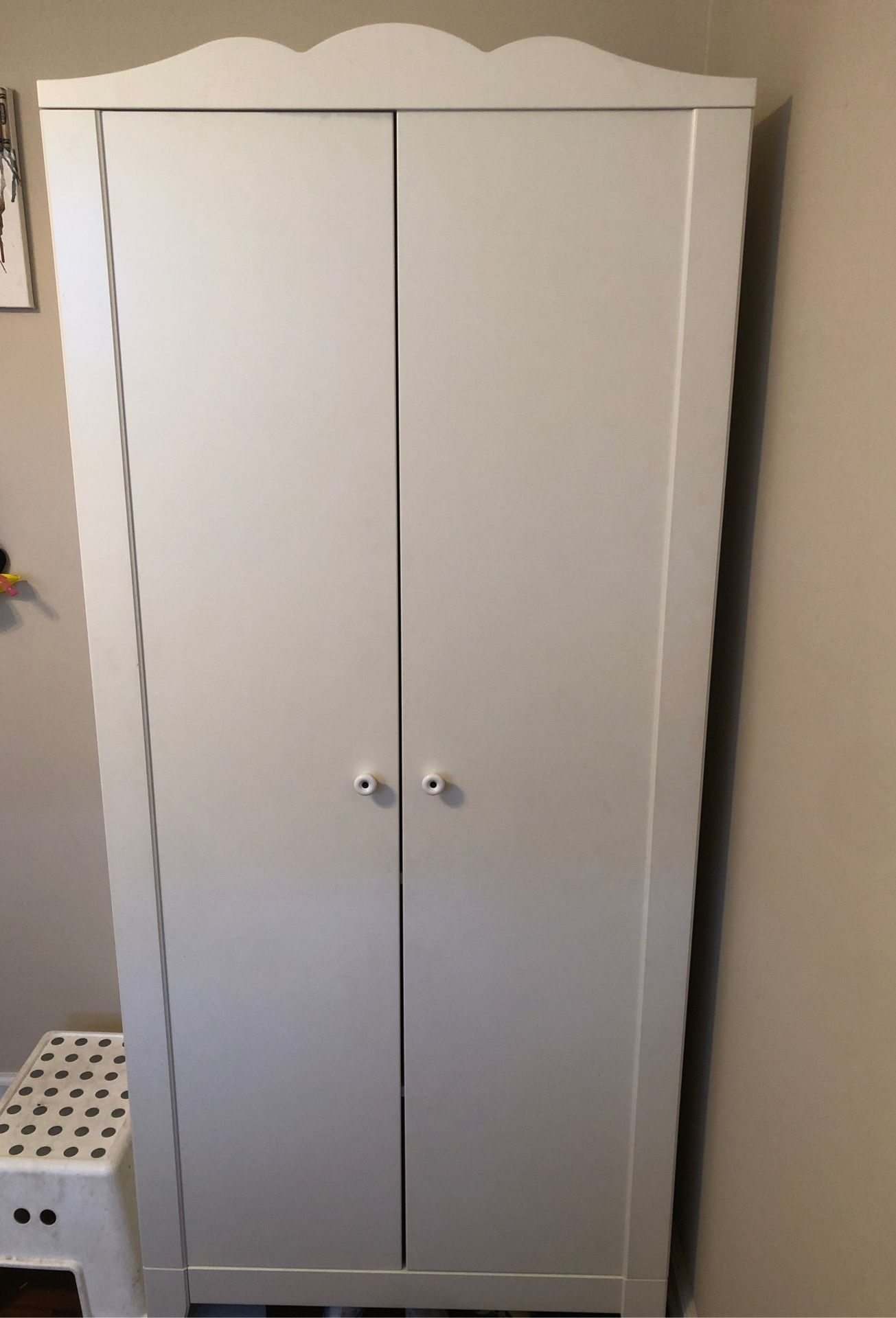 Kids wardrobe closet from ikea