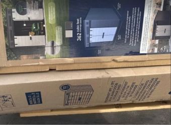 MODERN STORAGE SHED SALE 🔥  Upgrade your backyard with this beautiful modern-style storage shed! Perfect for tools, lawn equipment, bikes, storage, o