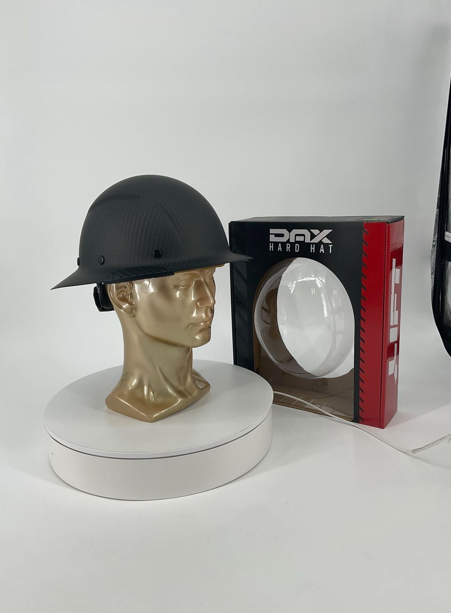 LIFT DAX HARD HAT / DAX Carbon Fiber Full Brim (Matte Black) /HDFM-17KG