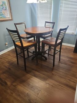 High Top Dining Table.