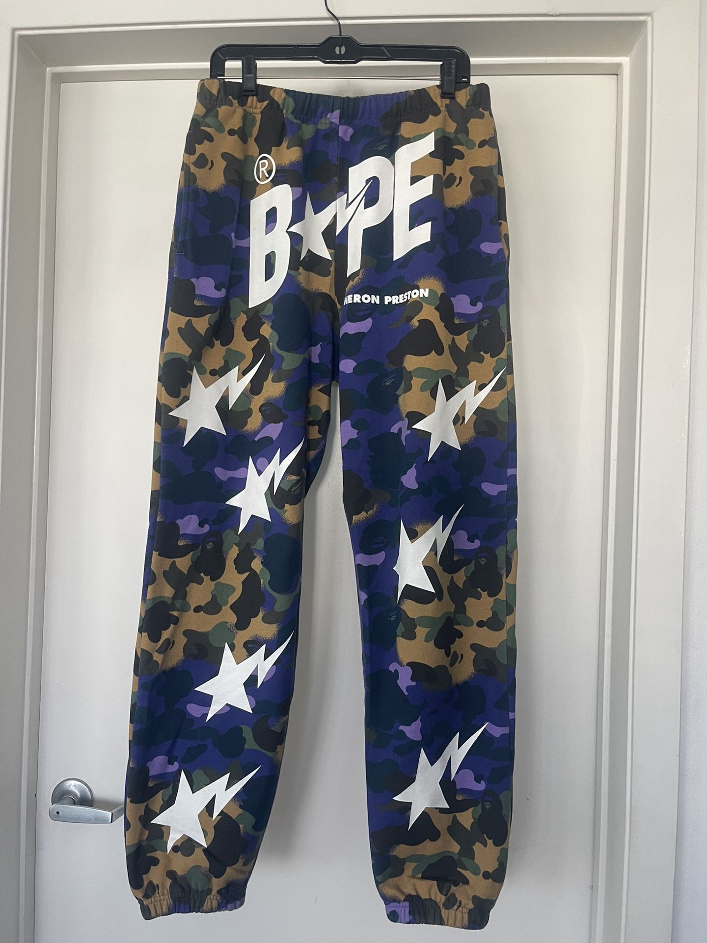 BAPE Heron Preston Sweatpants