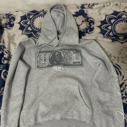 Grey MOB hoodie *NEGOTIABLE