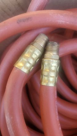 Heavy Duty Air Hose with Brass Fittings