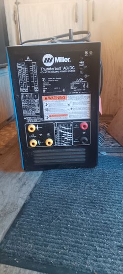 Miller thunderbolt ac/dc stick welder