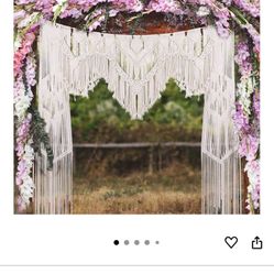 Similar. A Esta Foto. Doorway Macrame Curtains Tapestry Art Decor with Tassels