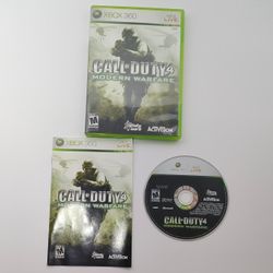 Call of Duty 4: Modern Warfare (Microsoft Xbox 360, 2007) (CIB)