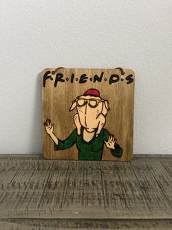 Friends Wood Burning 6x6”