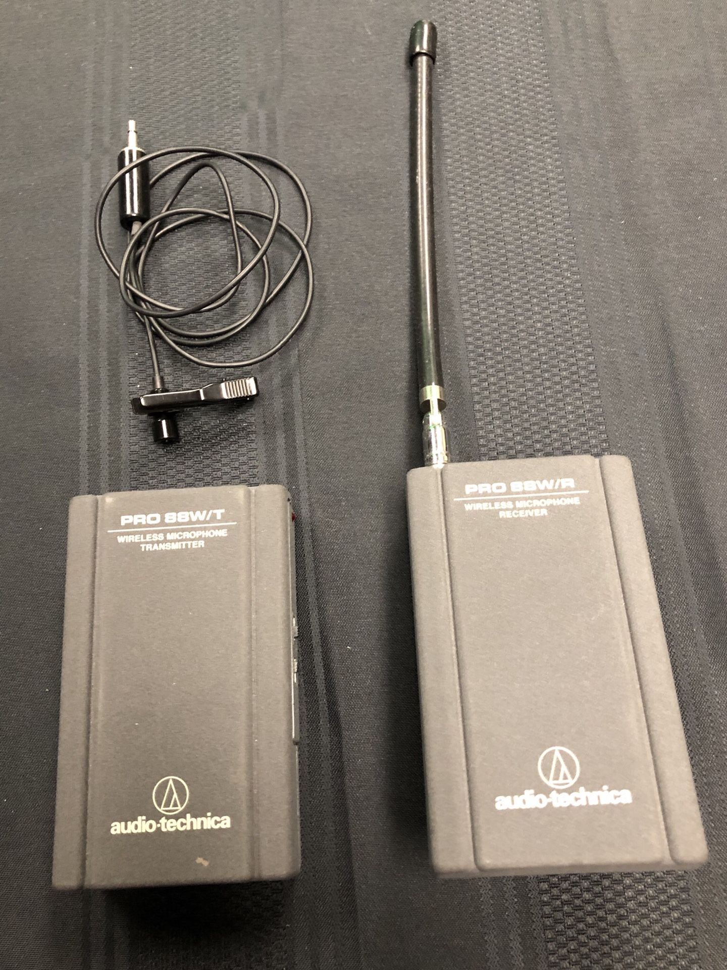 Audio Technica Pro 88 W/R wireless lavalier mic system