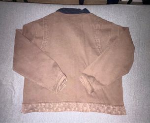 Garment placement “trucker” jacket
