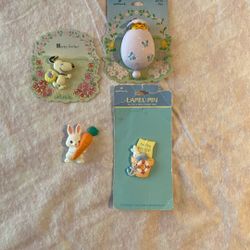 Hallmark Easter Pins/4 Pins