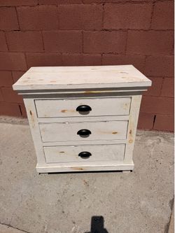 Solid Wood Farmhouse Nightstand / Side Table $80 OBO