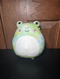 Ferdie the Tie-Dye Frog Squishmallow