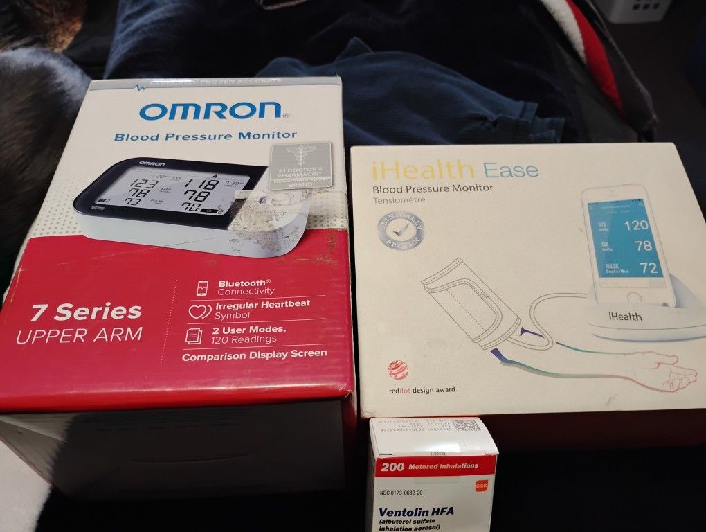 Blood Pressure Cuff And Arm Reader 25.00 Each New