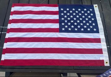 American Flag 3x5 ft Embroidered 100% cotton heavy duty