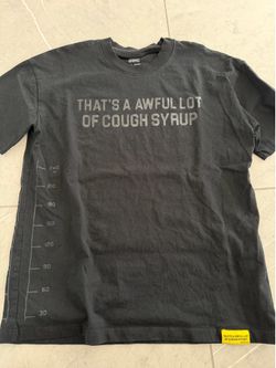 Awful cough syrup tee shirt