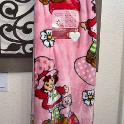 Strawberry Shortcake Easter Blanket ( Read Description) 
