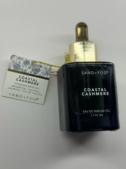NEW Sand + Fog Coastal Cashmere Perfume Oil 1.7 oz