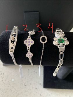 Brazaletes de Plata  #1$68  # 2$38 #3 $22 #4 $79