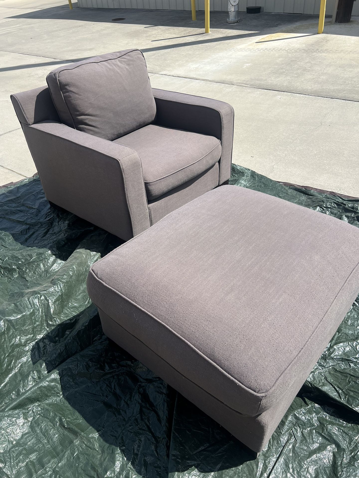 Chair And Ottoman