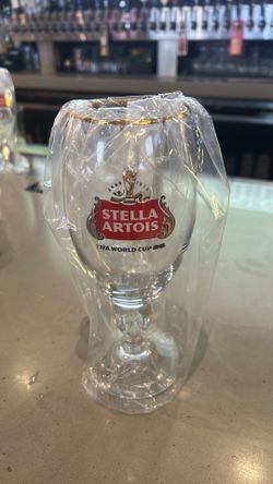 Stella World Cup glass