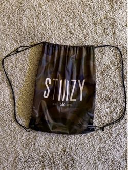 Stiiizy camo drawstring bag
