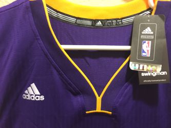 Kobe Bryant Los Angeles Lakers adidas Player Swingman Jersey - Purple