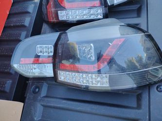VW Golf LED Tail Lights Smoked Set