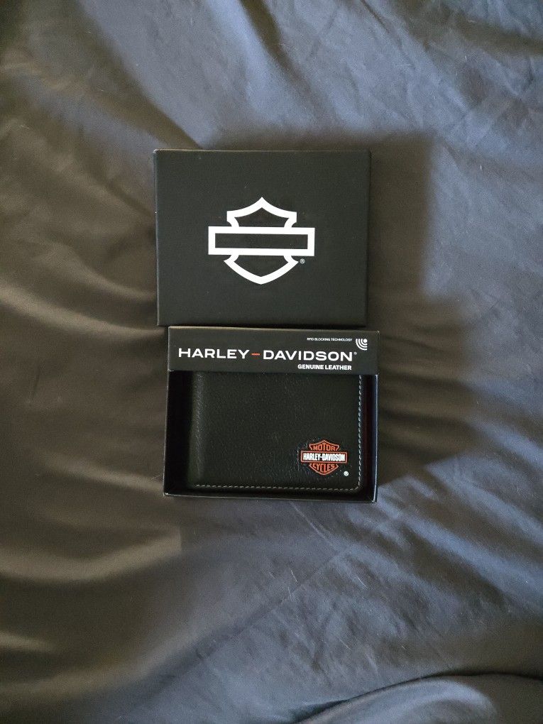 Harley Davidson Leather Wallet