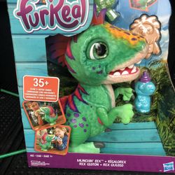 Furreal Munchin Rex Baby Dino Pet, 35+ Sound and Motion Combinations