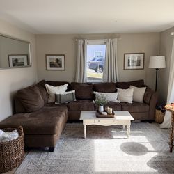 L shaped sectional couch