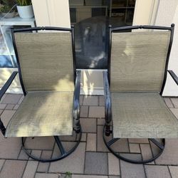 Patio Swivel Chairs
