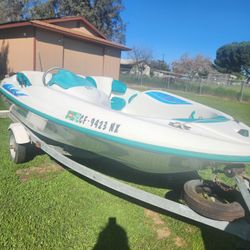 Jet Boat With Trailer- SeaDoo Sportster 