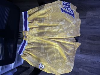 Bape Laker Shorts
