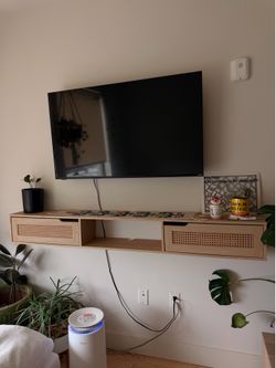 Floating wall mounted TV Stand