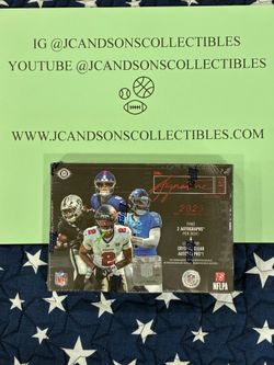2025 Topps Signature Class Football Factory Sealed Hobby Box - NFL
