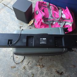 5 1 Atmos Onn Sound Bar And Sub Woofer