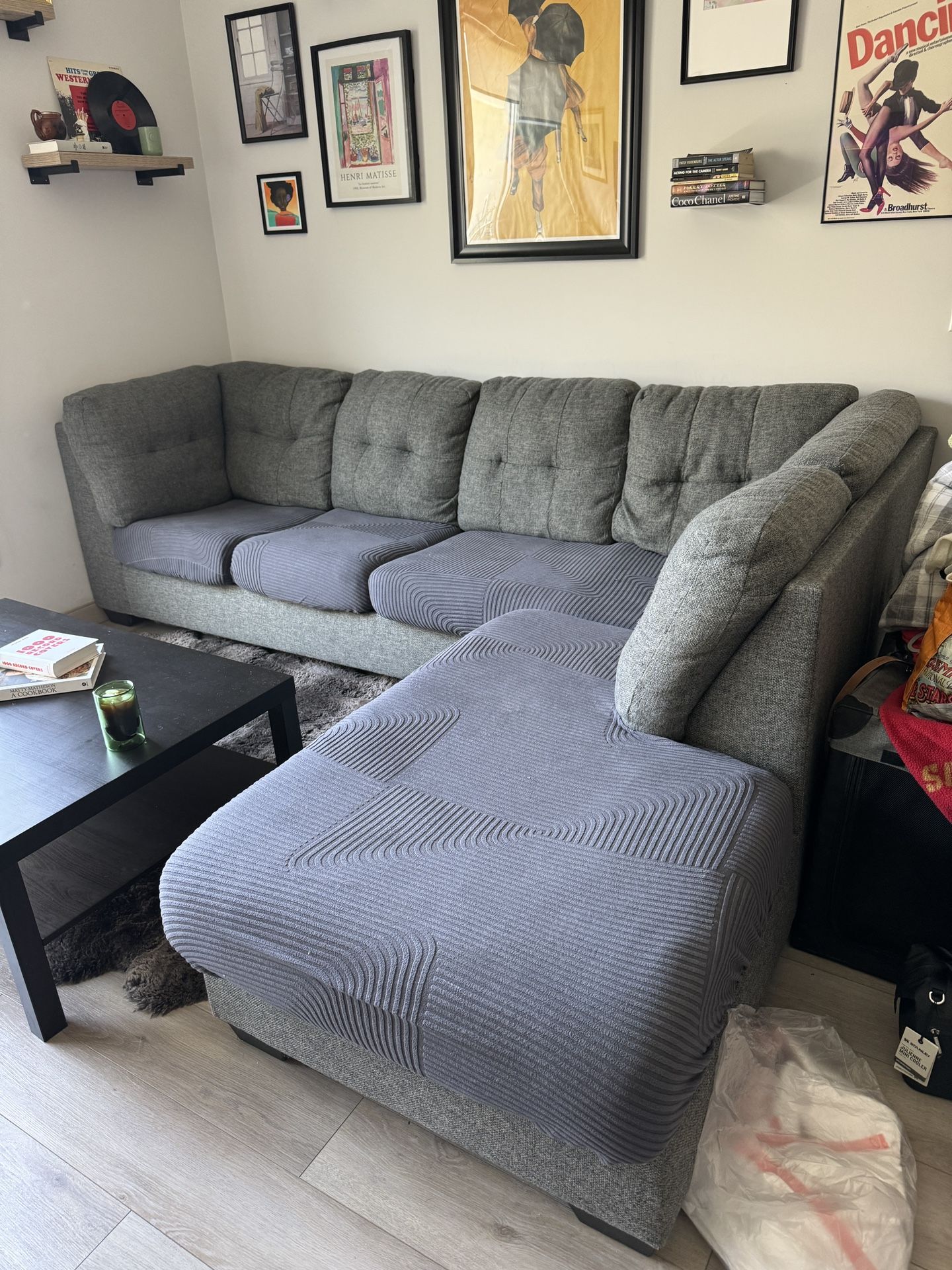 Two Piece Sectional Couch