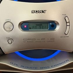 Sony CFD-F10 Boom Box