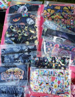 Mexican style face masks