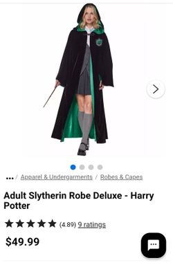 Harry Potter Slytherin Robe- Deluxe