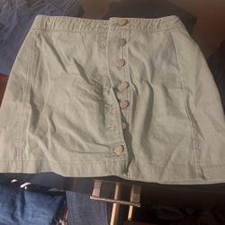 Size S Forever 21 Button Up Skirt