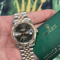 Rolex datejust 41 Wimbeldon Gold