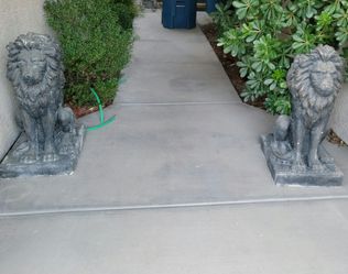 Set of two Lion Statues