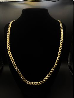 14k Monaco chain
