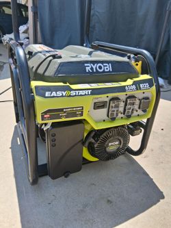 Ryobi Generator 8125/6500 watts