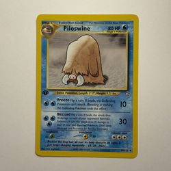 Piloswine 44/111 1st Edition Neo Genesis Pokemon Card